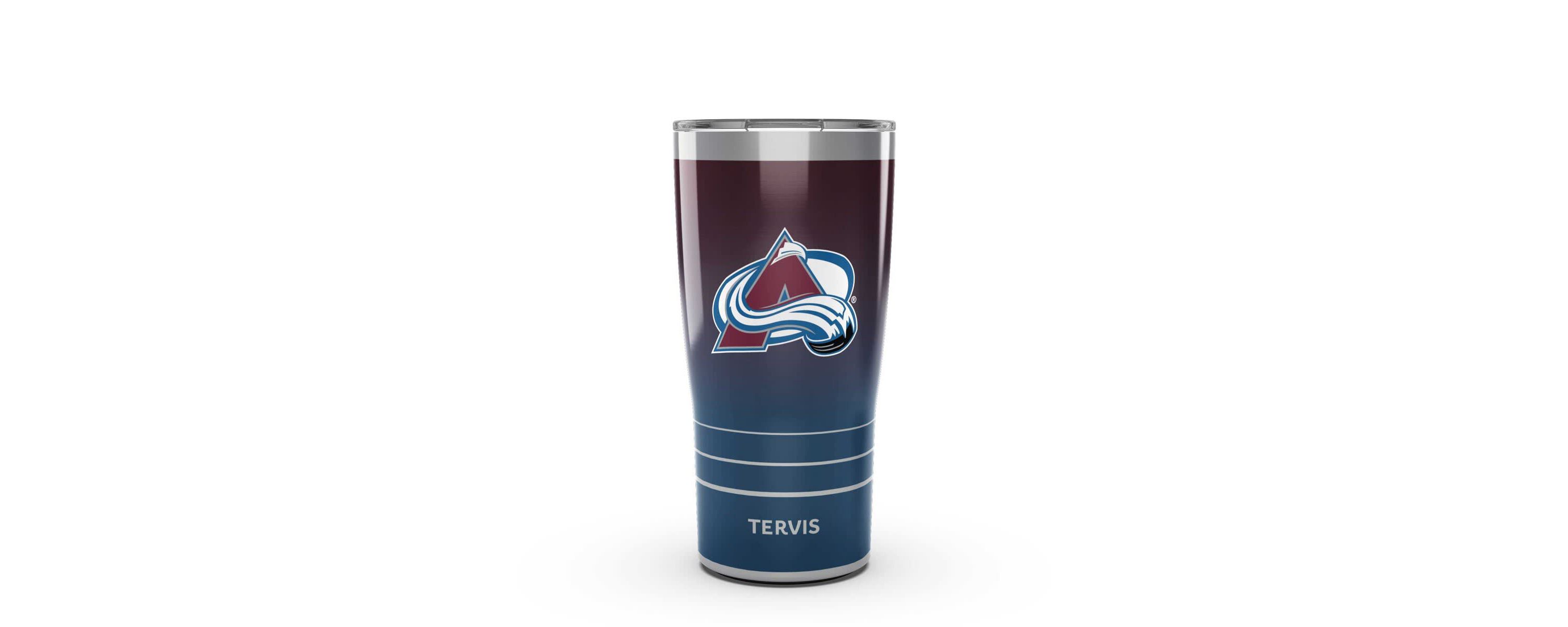 NHL Colorado Avalanche 20oz. Ombre Stainless Travel Tumbler