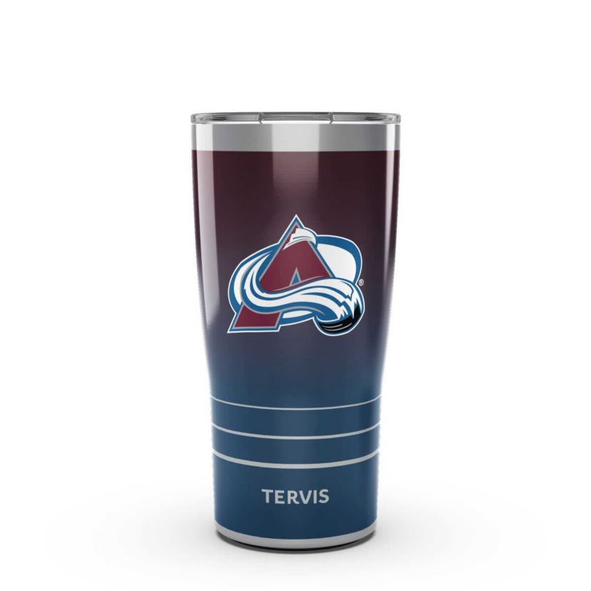 NHL Colorado Avalanche 20oz. Ombre Stainless Travel Tumbler