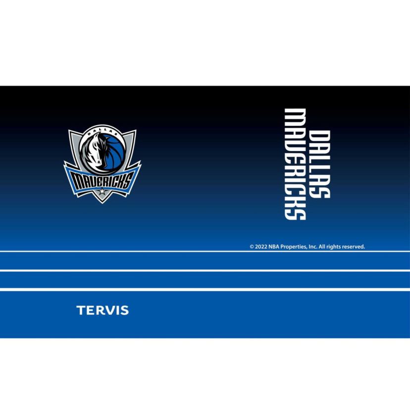 NBA Dallas Mavericks 20oz. Ombre Stainless Travel Tumbler