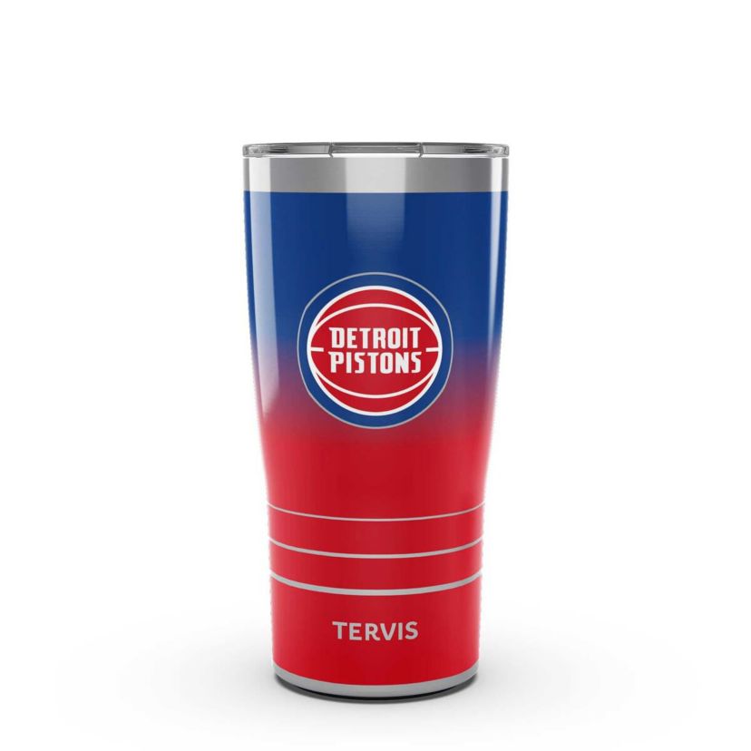 NBA Detroit Pistons 20oz. Ombre Stainless Travel Tumbler