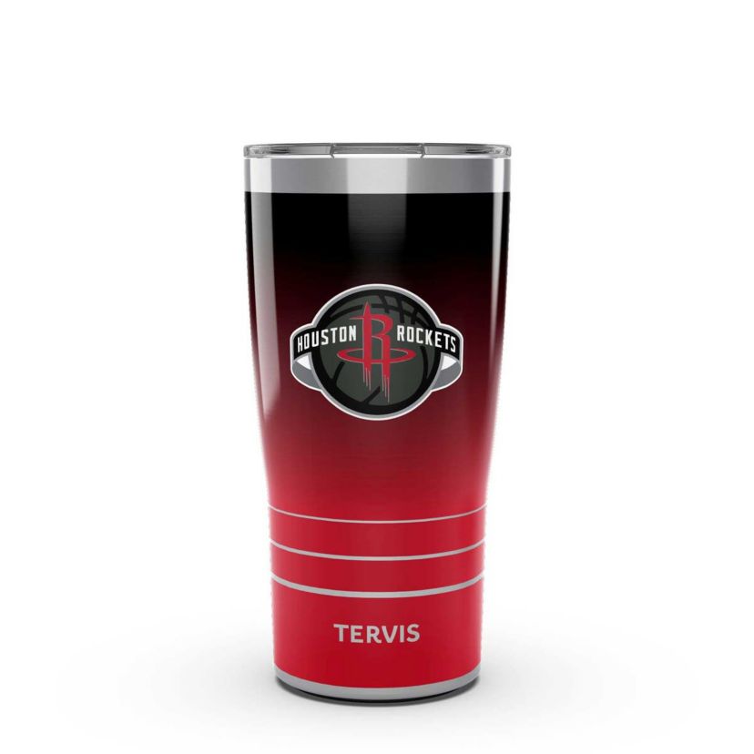 NBA Houston Rockets 20oz. Ombre Stainless Travel Tumbler