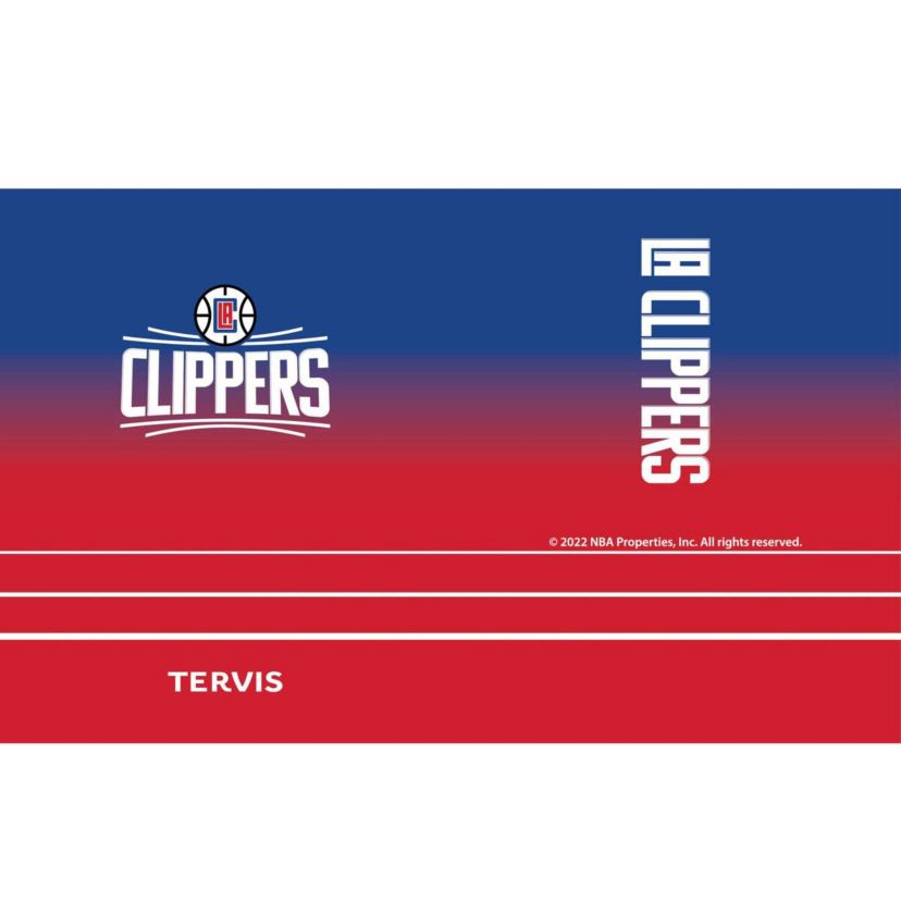 Los Angeles Clippers NBA LA Clippers 20oz. Ombre Stainless Travel Tumbler