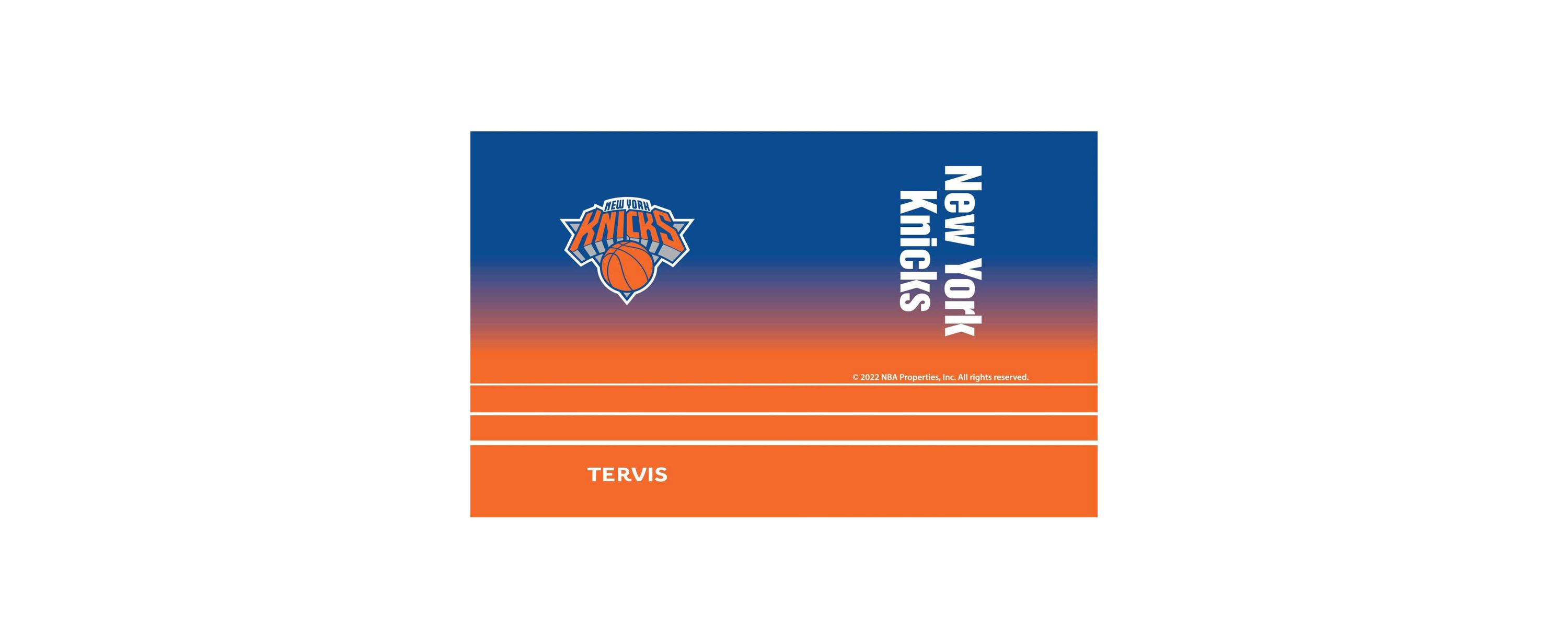NBA New York Knicks 20oz. Ombre Stainless Travel Tumbler