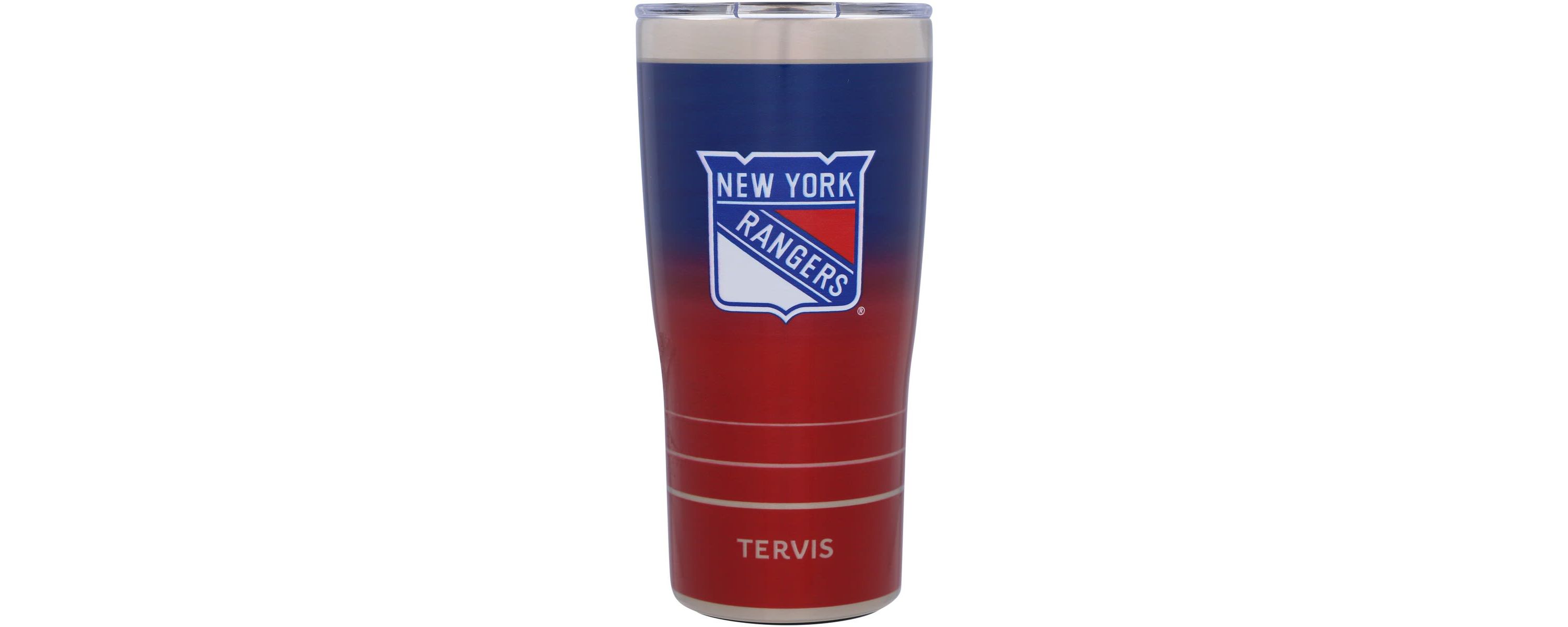 NHL New York Rangers 20oz. Ombre Stainless Travel Tumbler