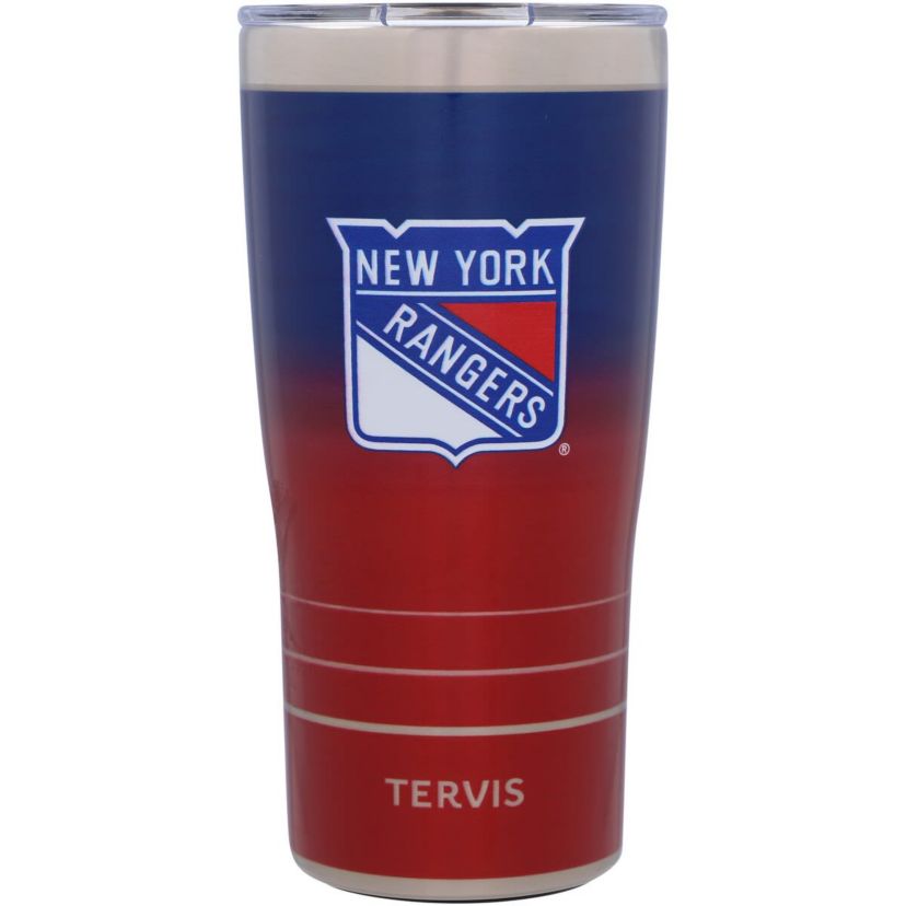 NHL New York Rangers 20oz. Ombre Stainless Travel Tumbler