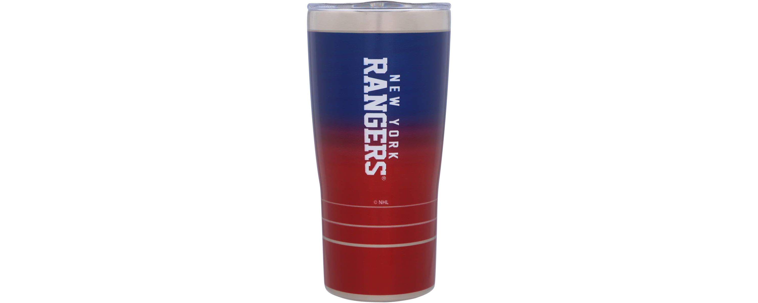 NHL New York Rangers 20oz. Ombre Stainless Travel Tumbler