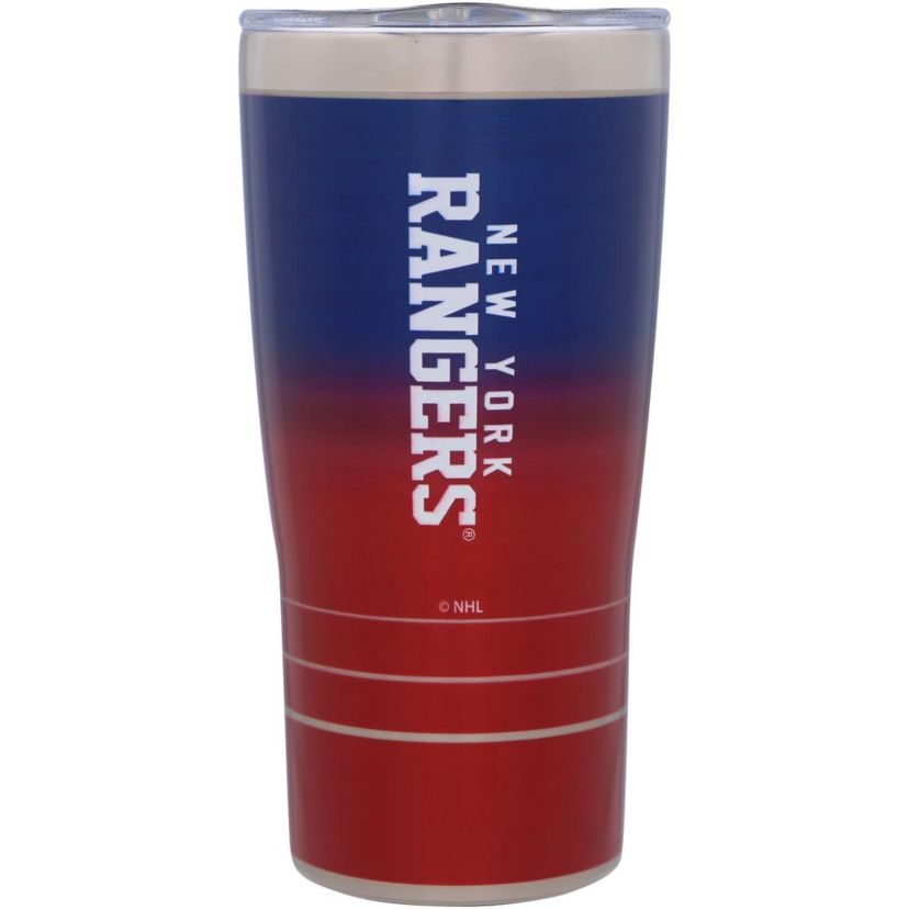 NHL New York Rangers 20oz. Ombre Stainless Travel Tumbler