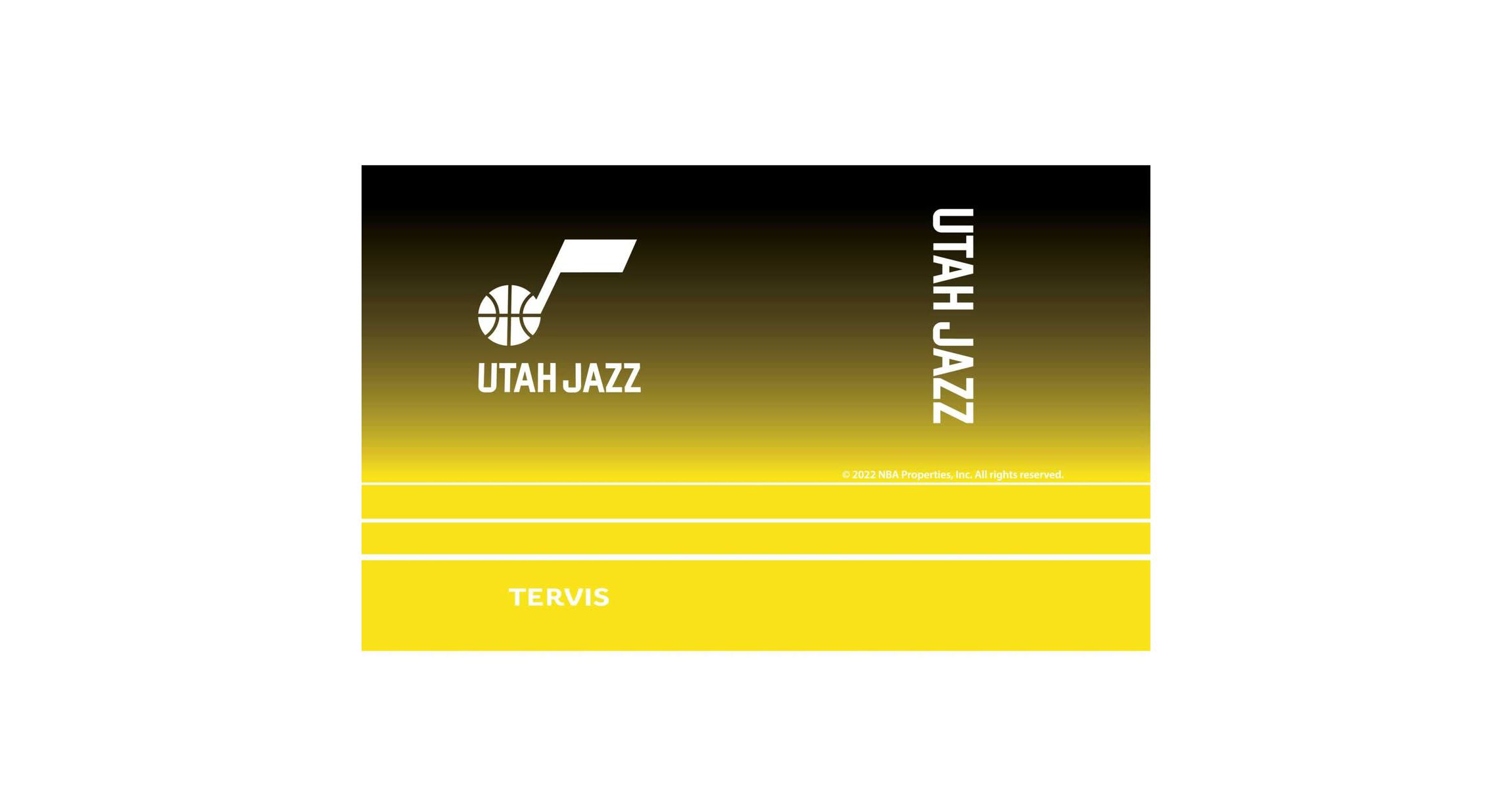 NBA Utah Jazz 20oz. Ombre Stainless Travel Tumbler