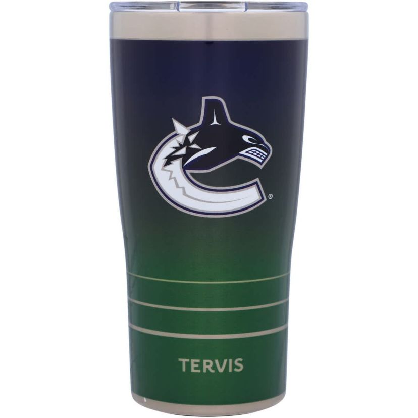 NHL Vancouver Canucks 20oz. Ombre Stainless Travel Tumbler