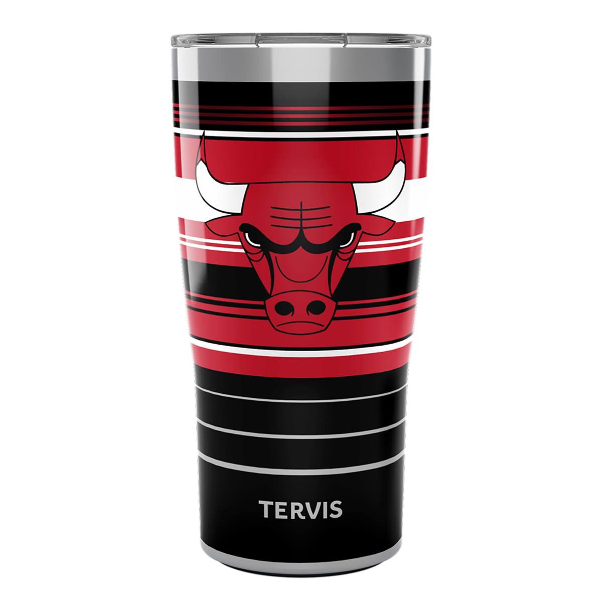 NBA Chicago Bulls 20oz. Hype Stripes Stainless Tumbler