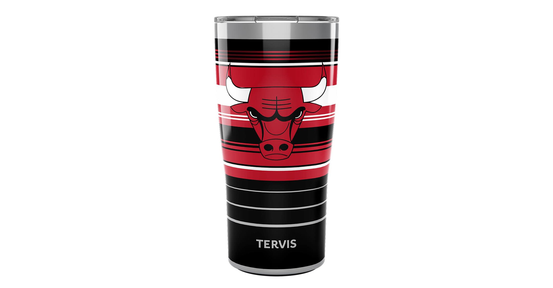 NBA Chicago Bulls 20oz. Hype Stripes Stainless Tumbler