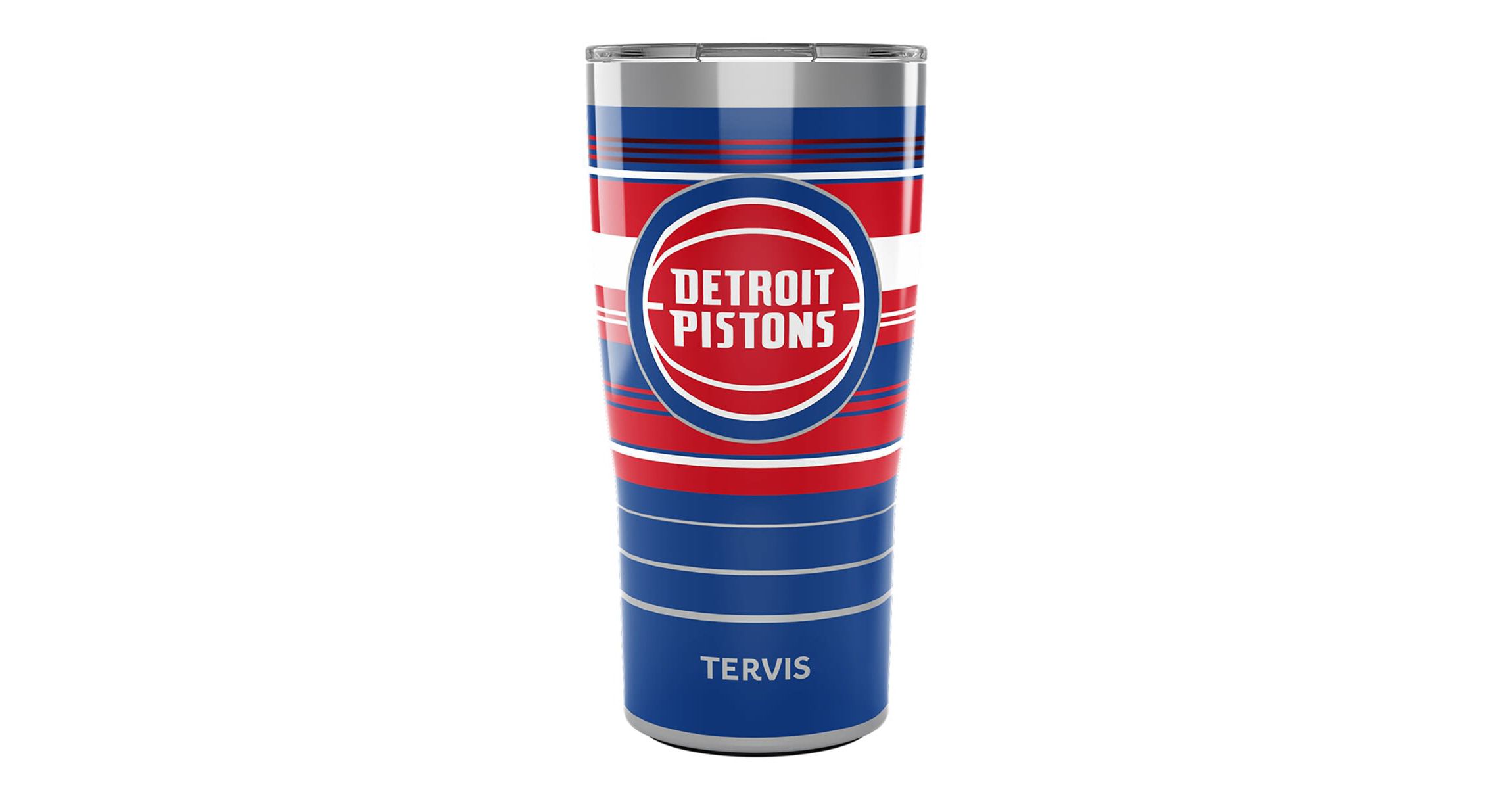 NBA Detroit Pistons 20oz. Hype Stripes Stainless Tumbler