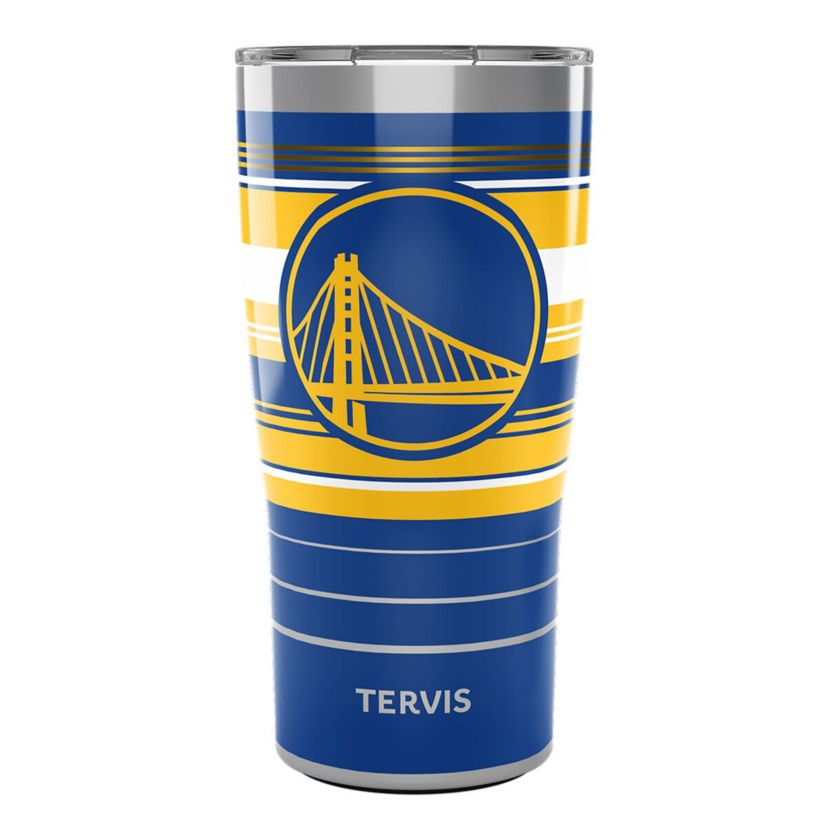 NBA Golden State Warriors 20oz. Hype Stripes Stainless Tumbler