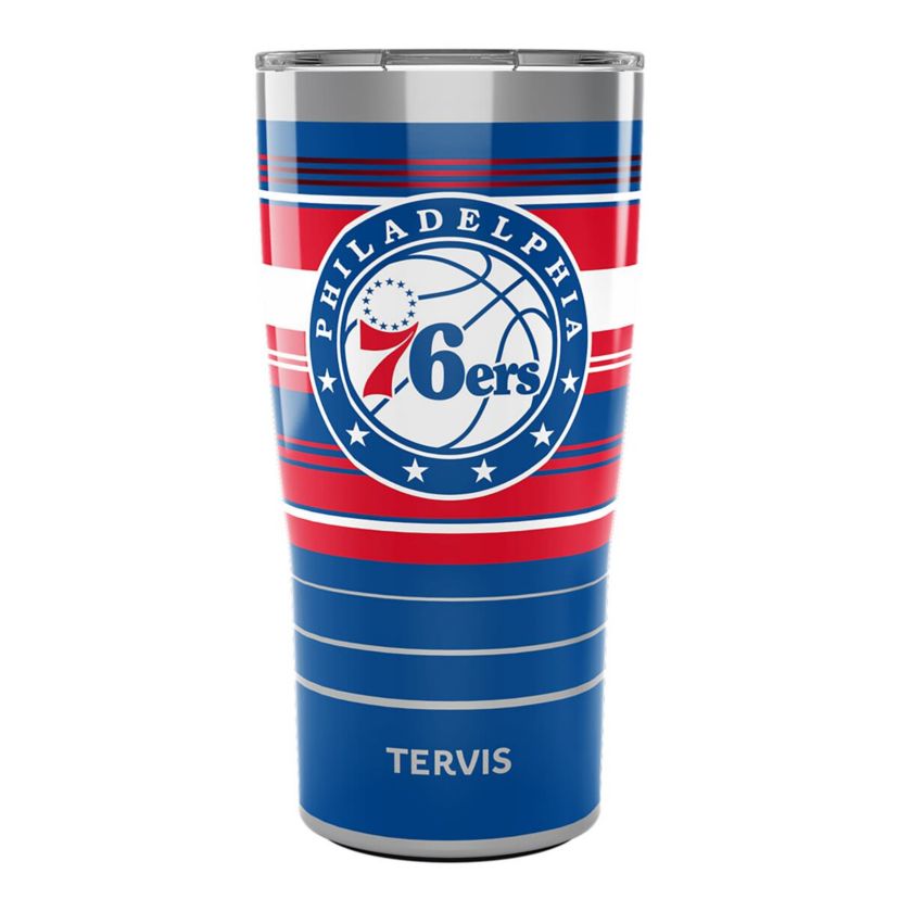 NBA Philadelphia 76ers 20oz. Hype Stripes Stainless Tumbler