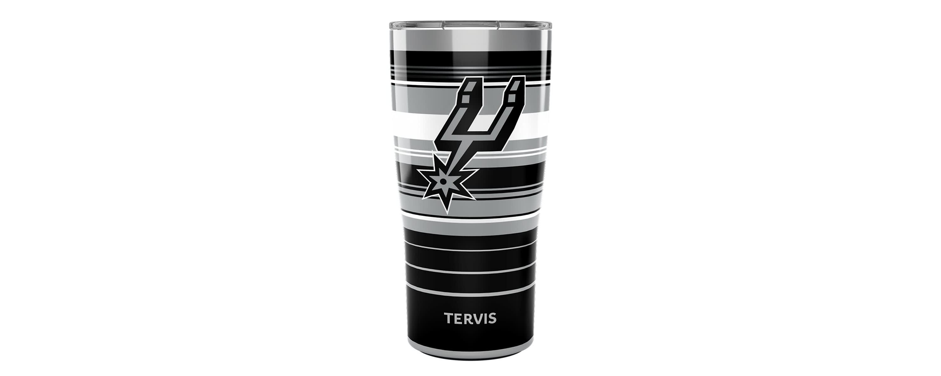 NBA San Antonio Spurs 20oz. Hype Stripes Stainless Tumbler