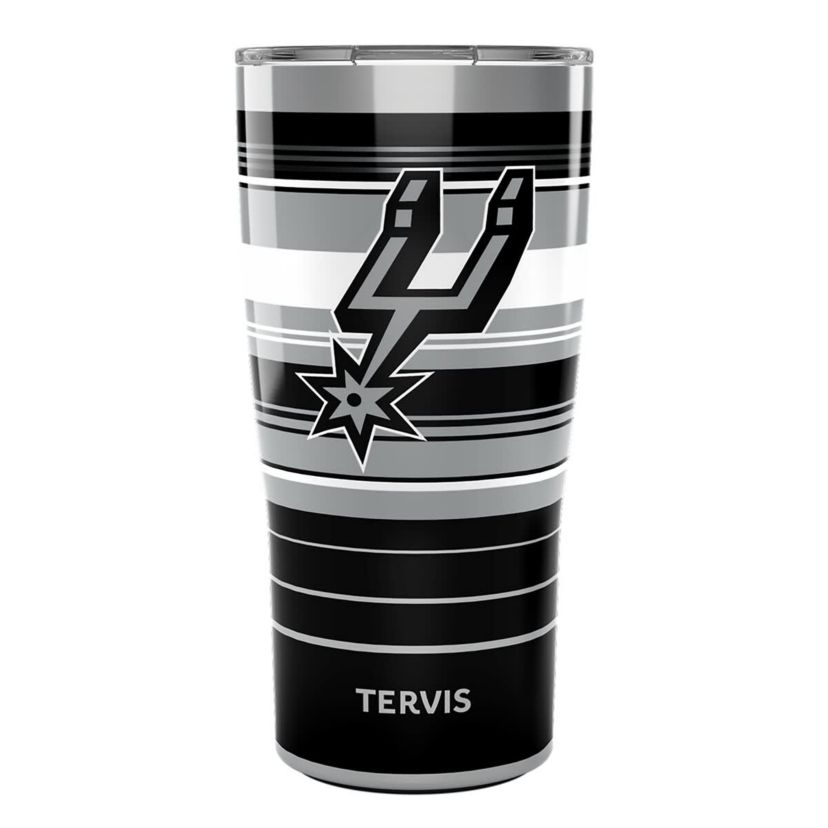 NBA San Antonio Spurs 20oz. Hype Stripes Stainless Tumbler