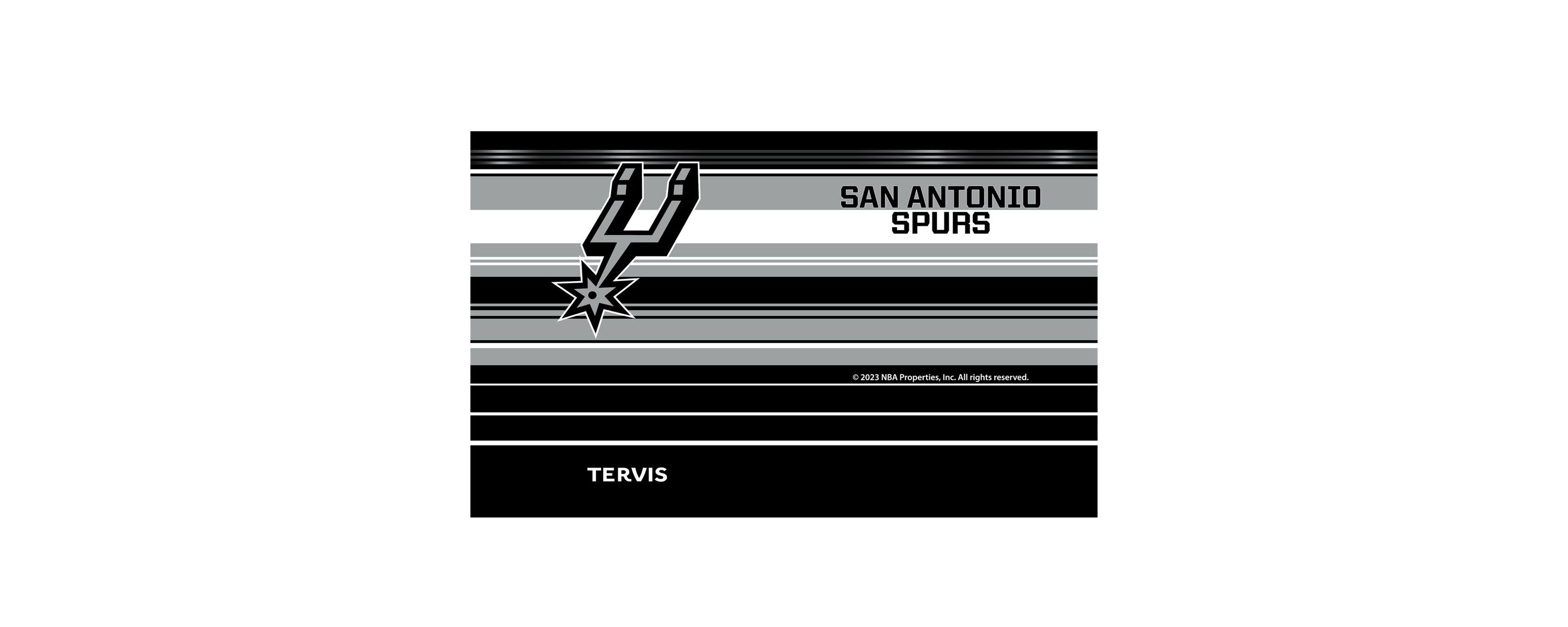 NBA San Antonio Spurs 20oz. Hype Stripes Stainless Tumbler