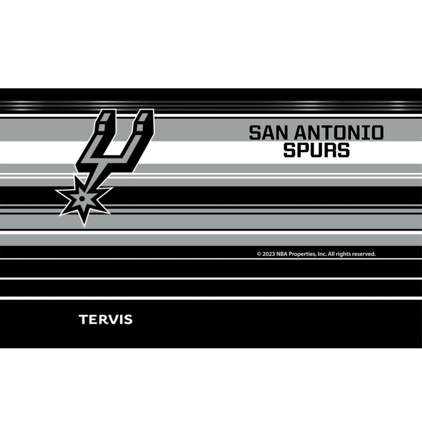 NBA San Antonio Spurs 20oz. Hype Stripes Stainless Tumbler