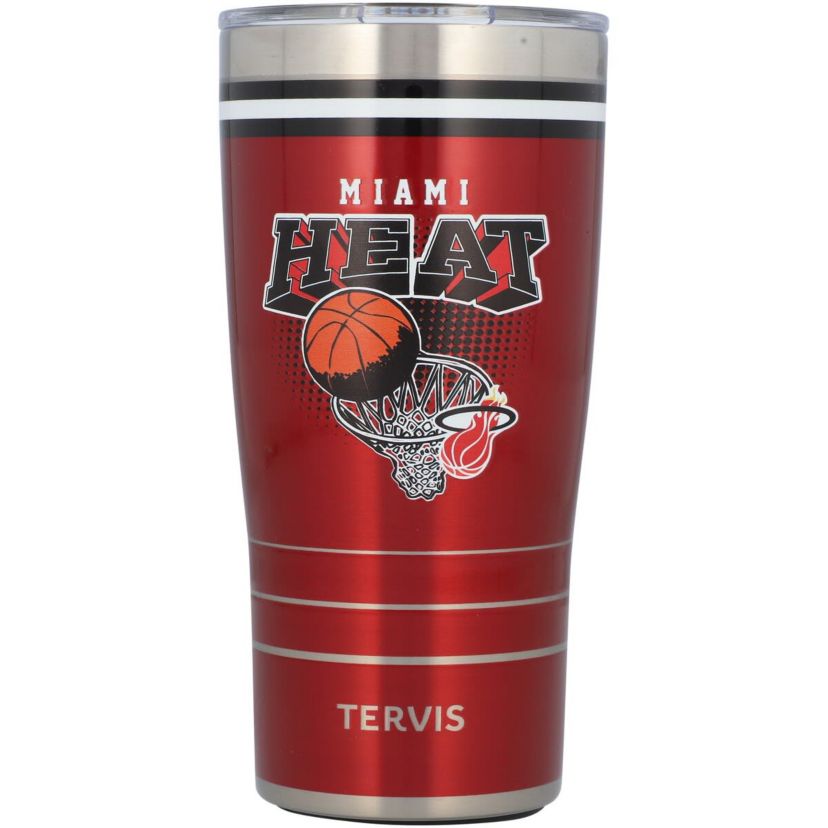 NBA Miami Heat 20oz. Vintage Stainless Tumbler