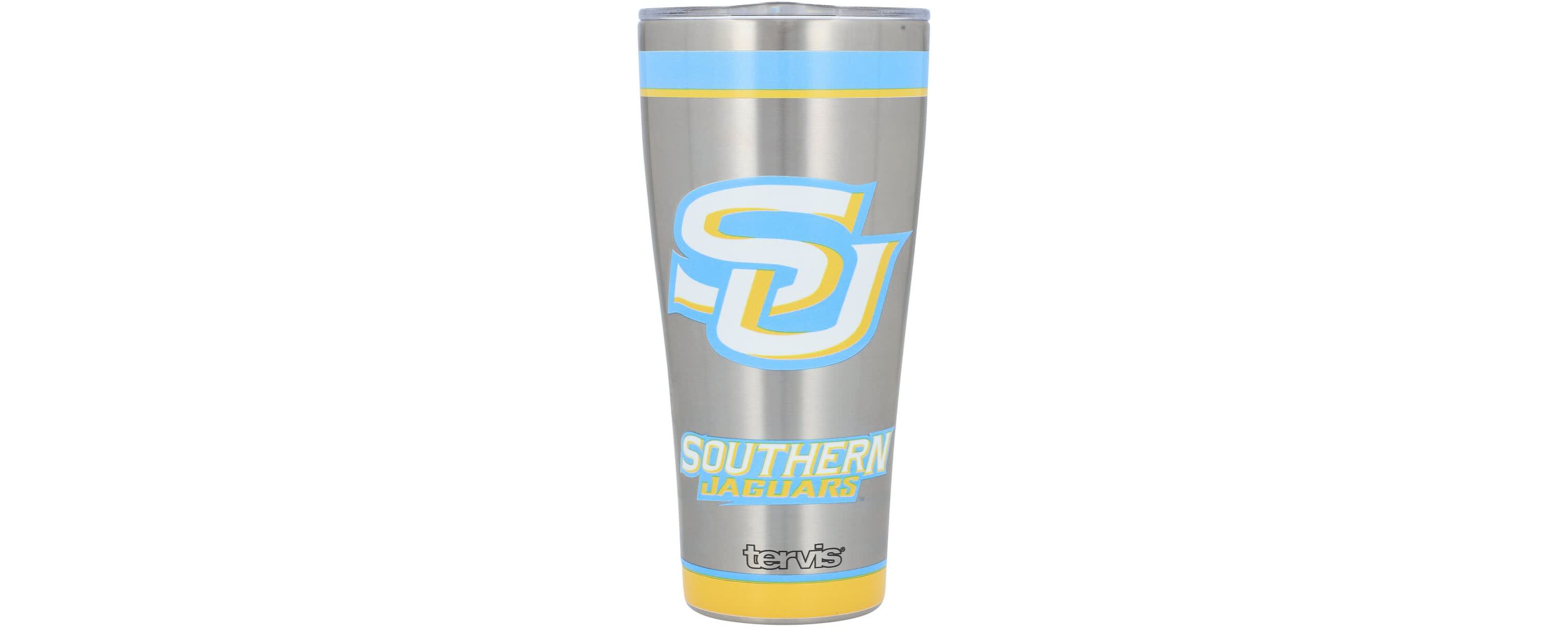 NCAA Southern University Jaguars 20oz. Traditional Stainless Tumbler