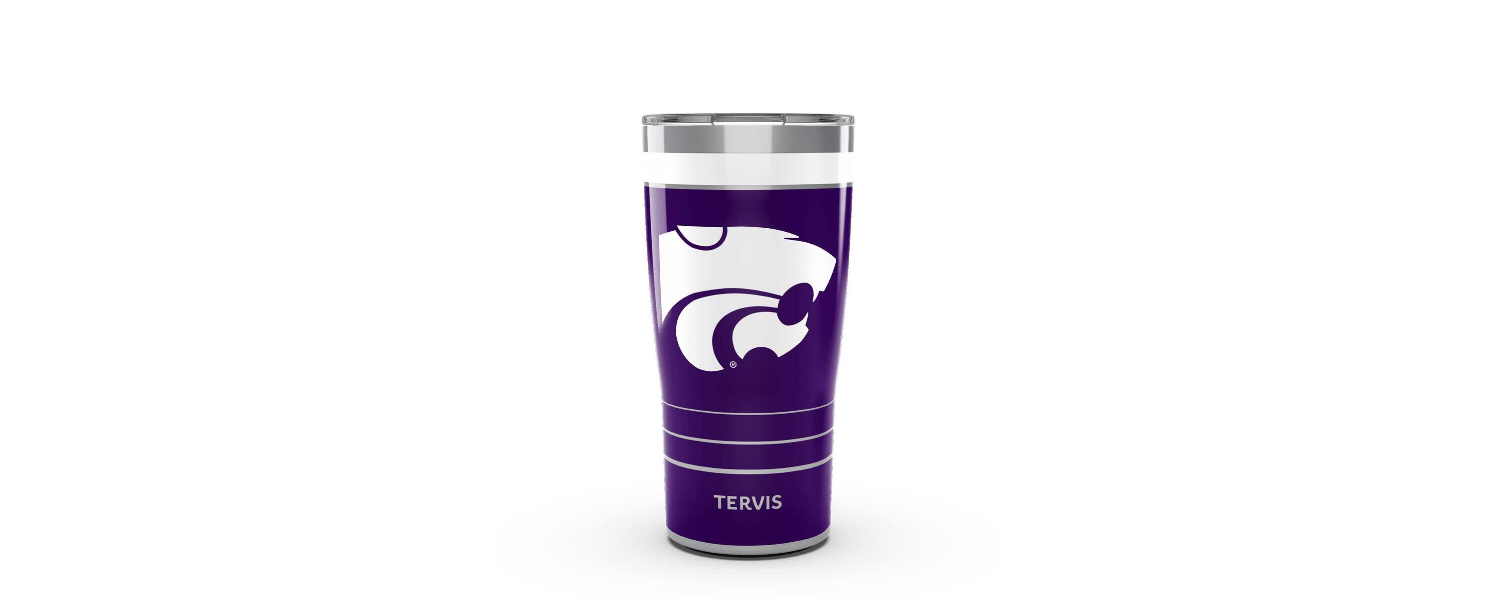 NCAA Kansas State Wildcats 20oz. MVP Stainless Tumbler