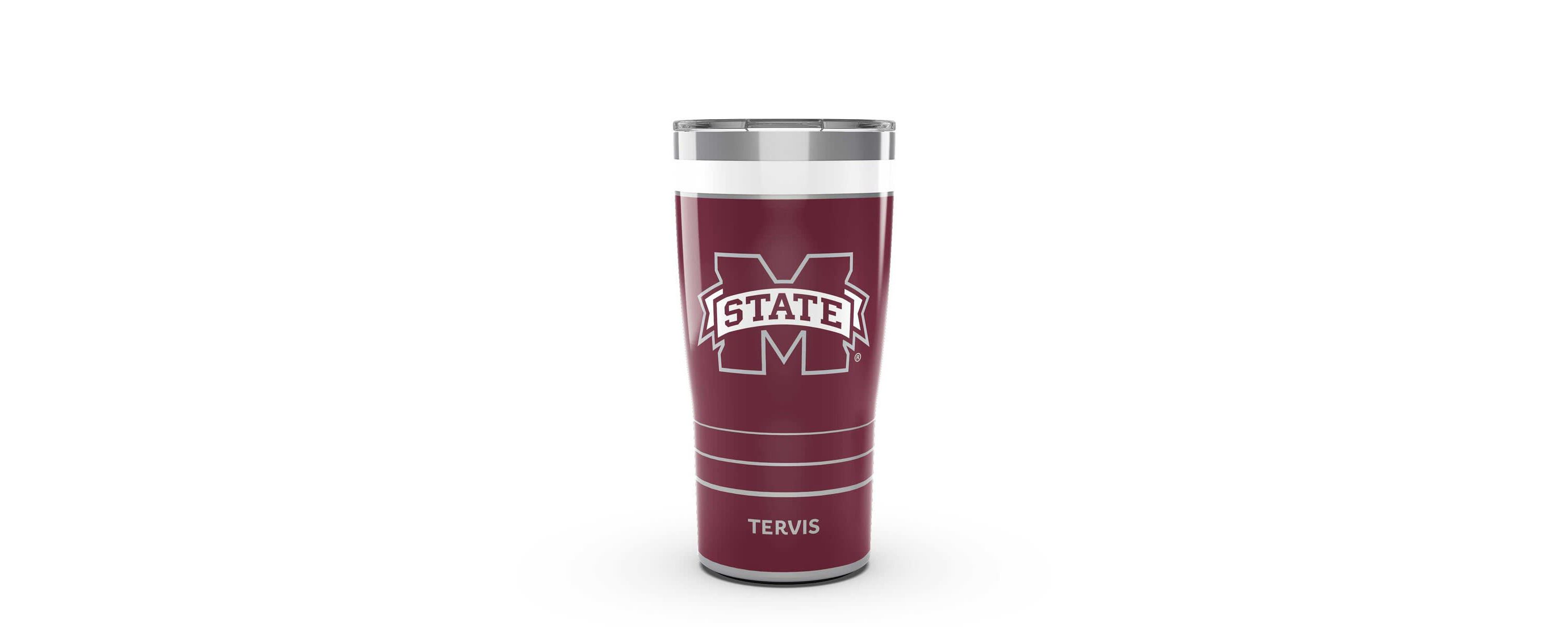 NCAA Mississippi State Bulldogs 20oz. MVP Stainless Tumbler