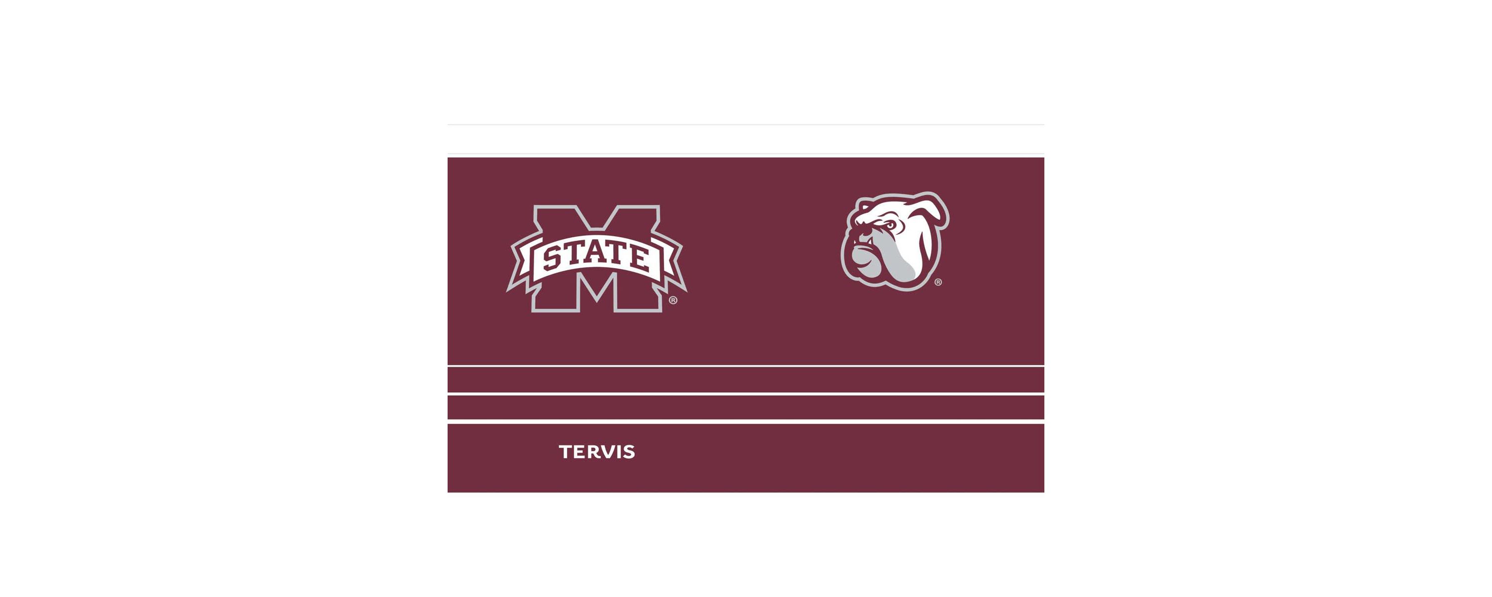 NCAA Mississippi State Bulldogs 20oz. MVP Stainless Tumbler