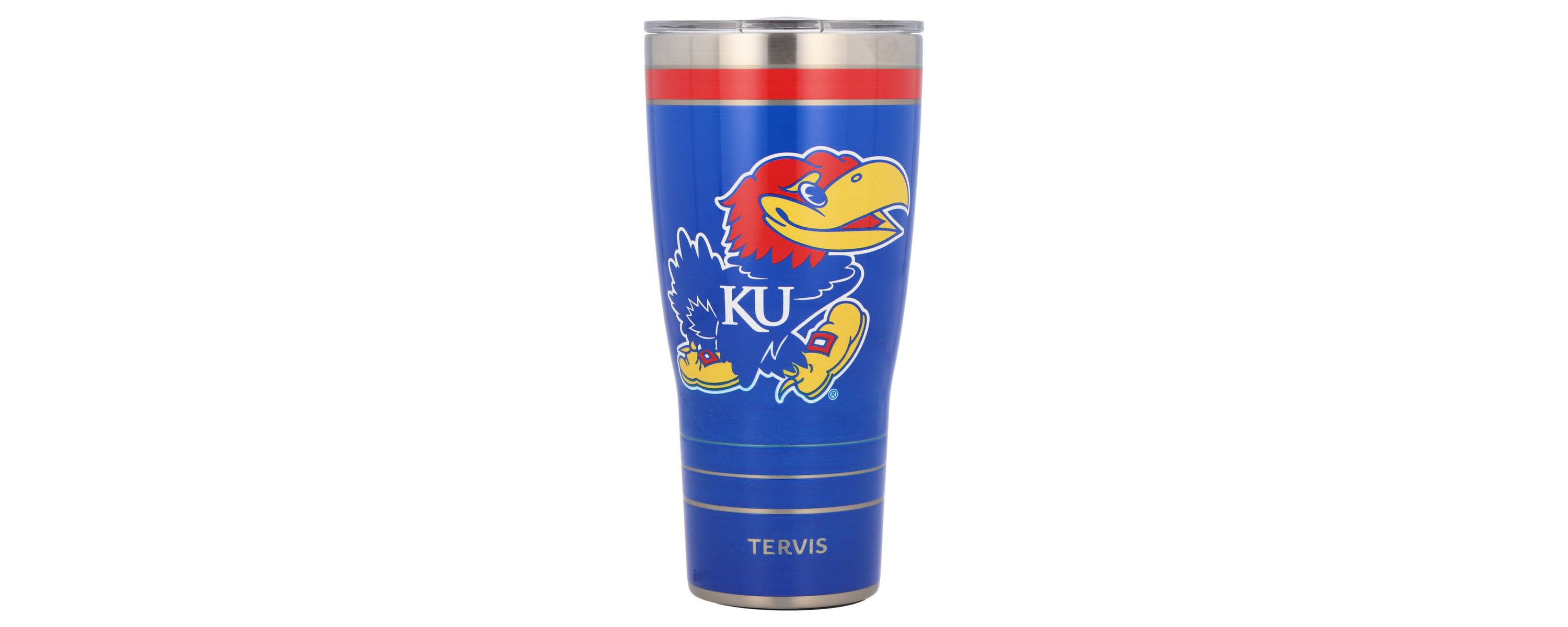 NCAA Kansas Jayhawks 30oz. MVP Stainless Tumbler