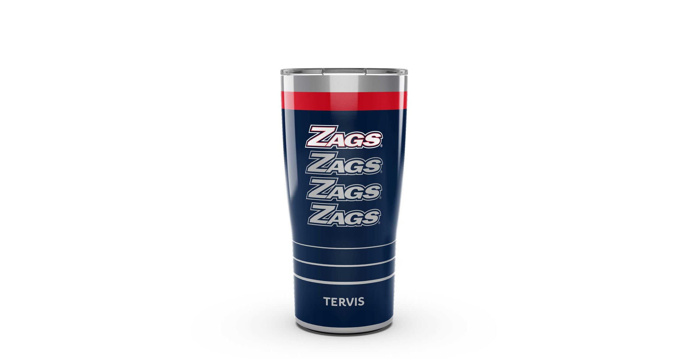 Gonzaga University Bulldogs NCAA Gonzaga Bulldogs Reverb 20oz. Stainless Tumbler