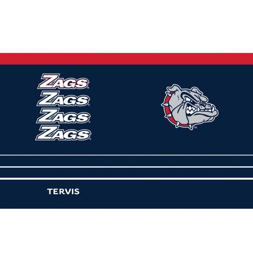 Gonzaga University Bulldogs NCAA Gonzaga Bulldogs Reverb 20oz. Stainless Tumbler