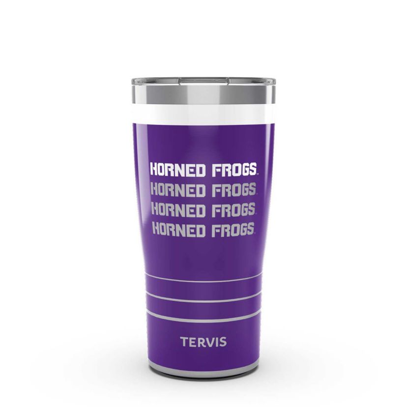 NCAA TCU Horned Frogs Reverb 20oz. Stainless Tumbler