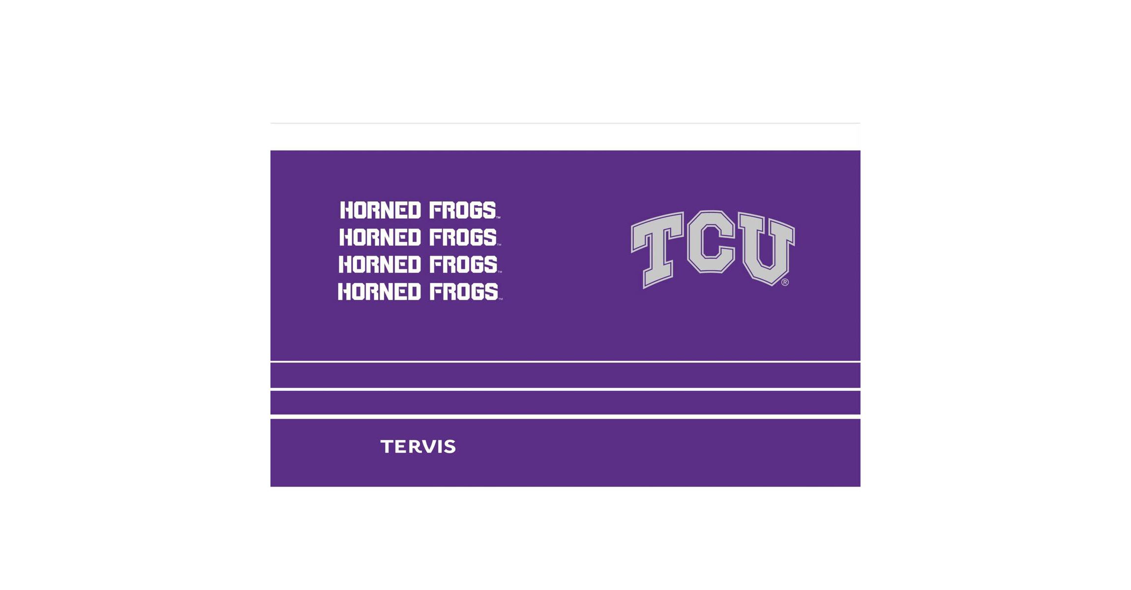 NCAA TCU Horned Frogs Reverb 20oz. Stainless Tumbler