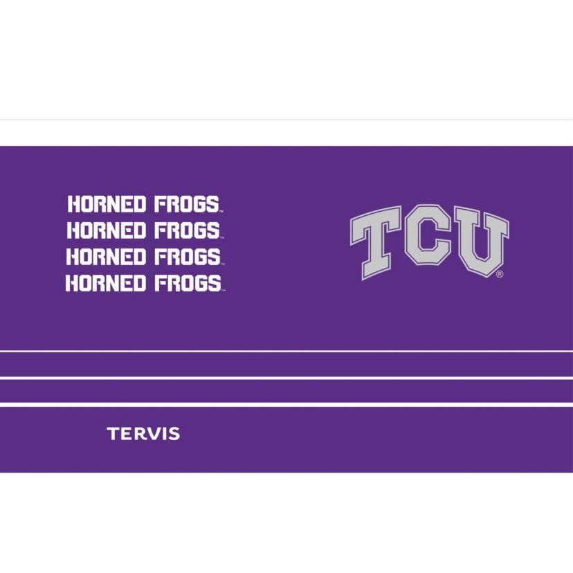 NCAA TCU Horned Frogs Reverb 20oz. Stainless Tumbler