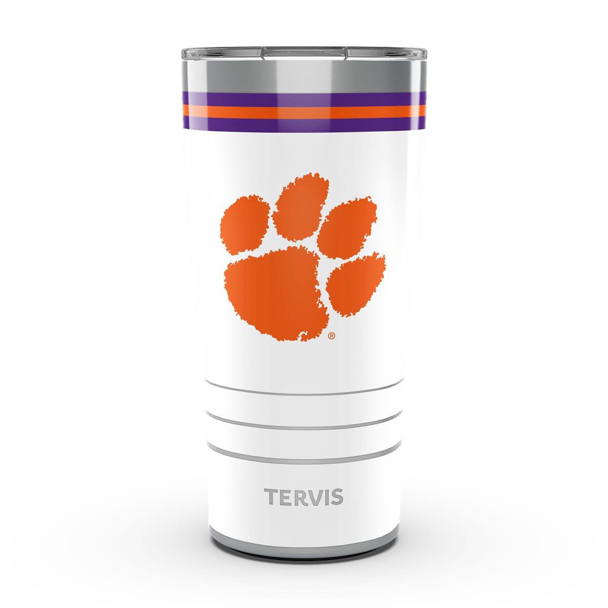 NCAA Clemson Tigers Arctic 20oz. Stainless Tumbler