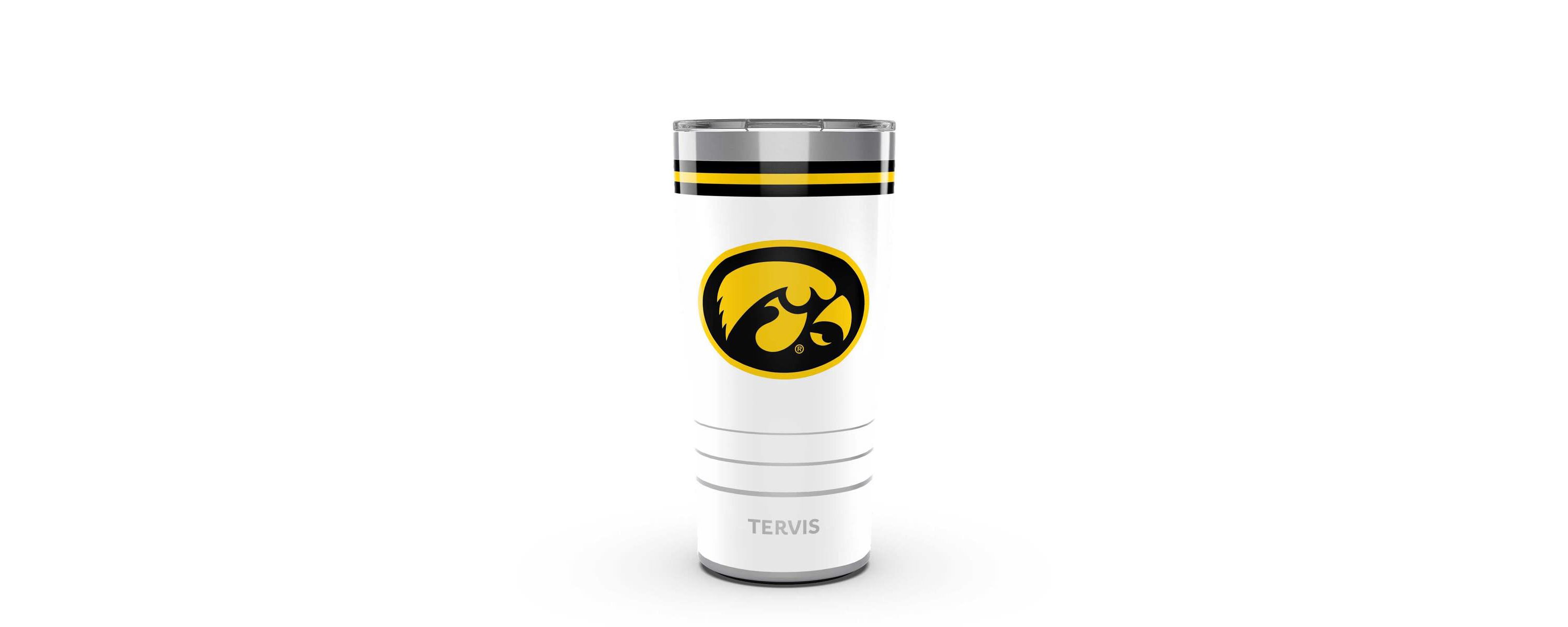 NCAA Iowa Hawkeyes Arctic 20oz. Stainless Tumbler