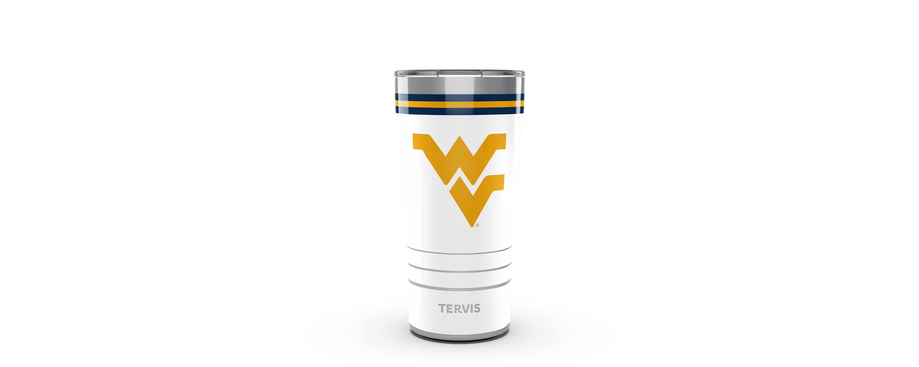 NCAA West Virginia Mountaineers Arctic 20oz. Stainless Tumbler