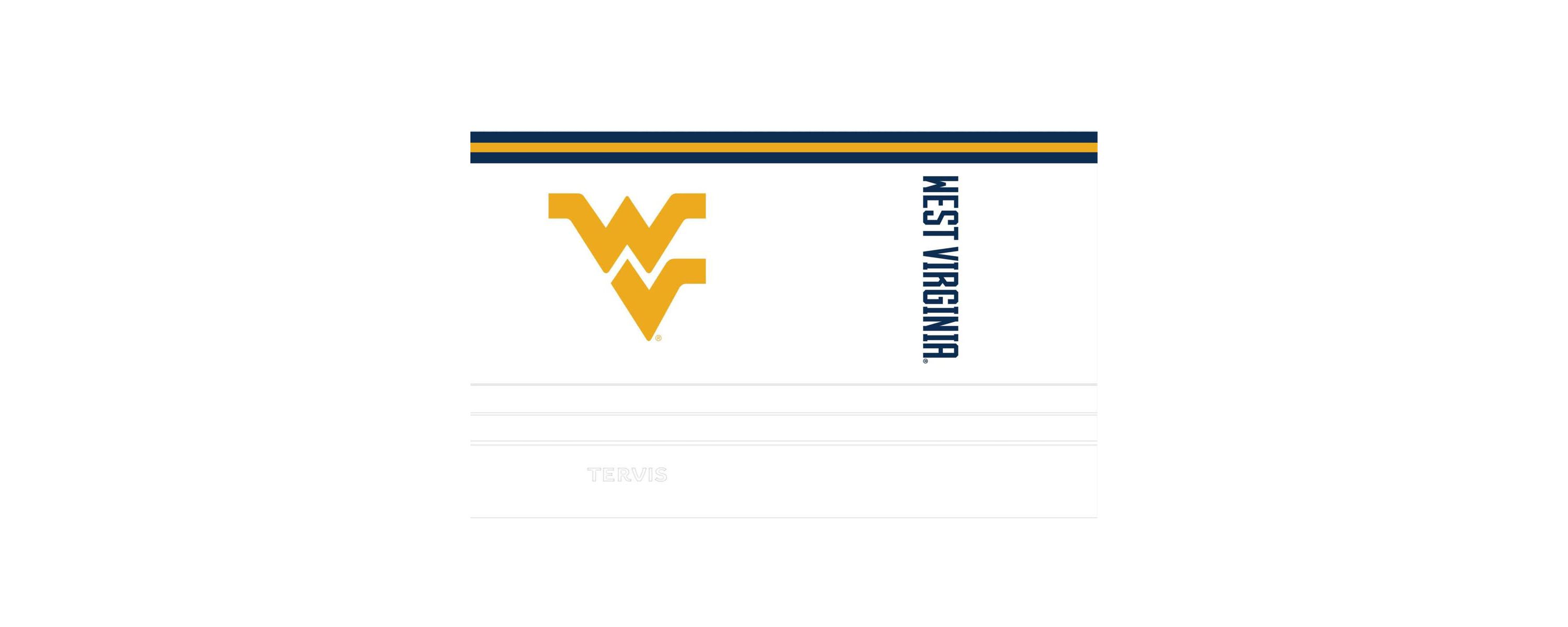 NCAA West Virginia Mountaineers Arctic 20oz. Stainless Tumbler
