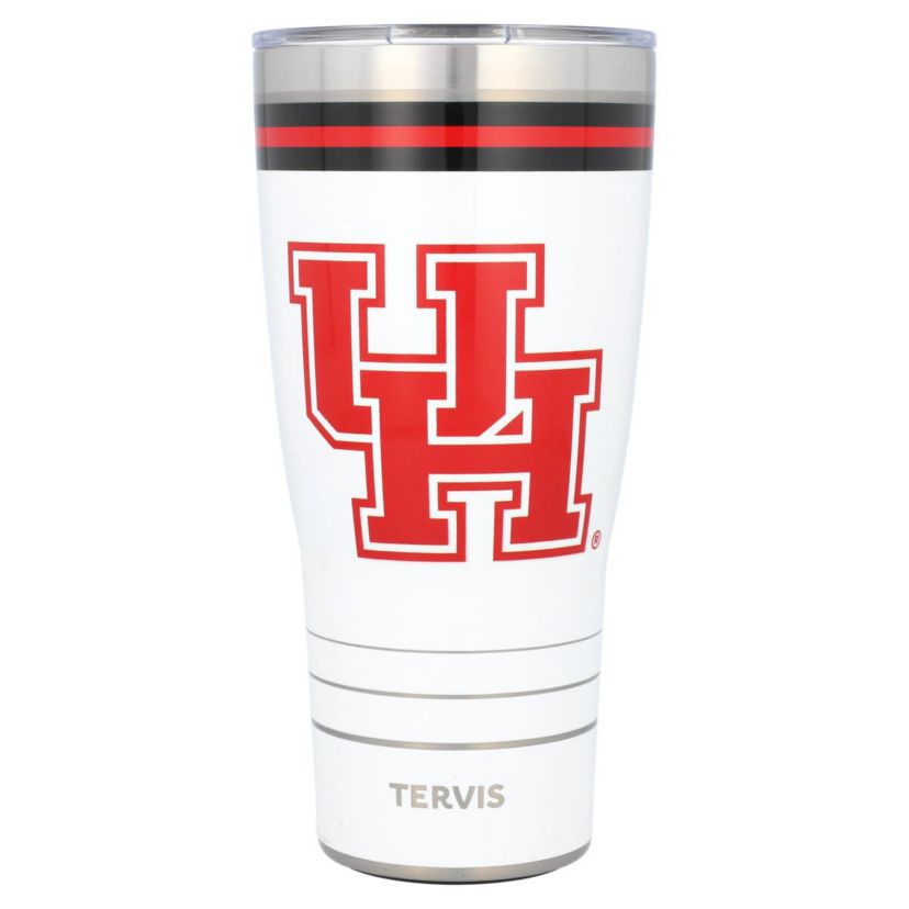 NCAA Houston Cougars 30oz. Arctic Stainless Tumbler