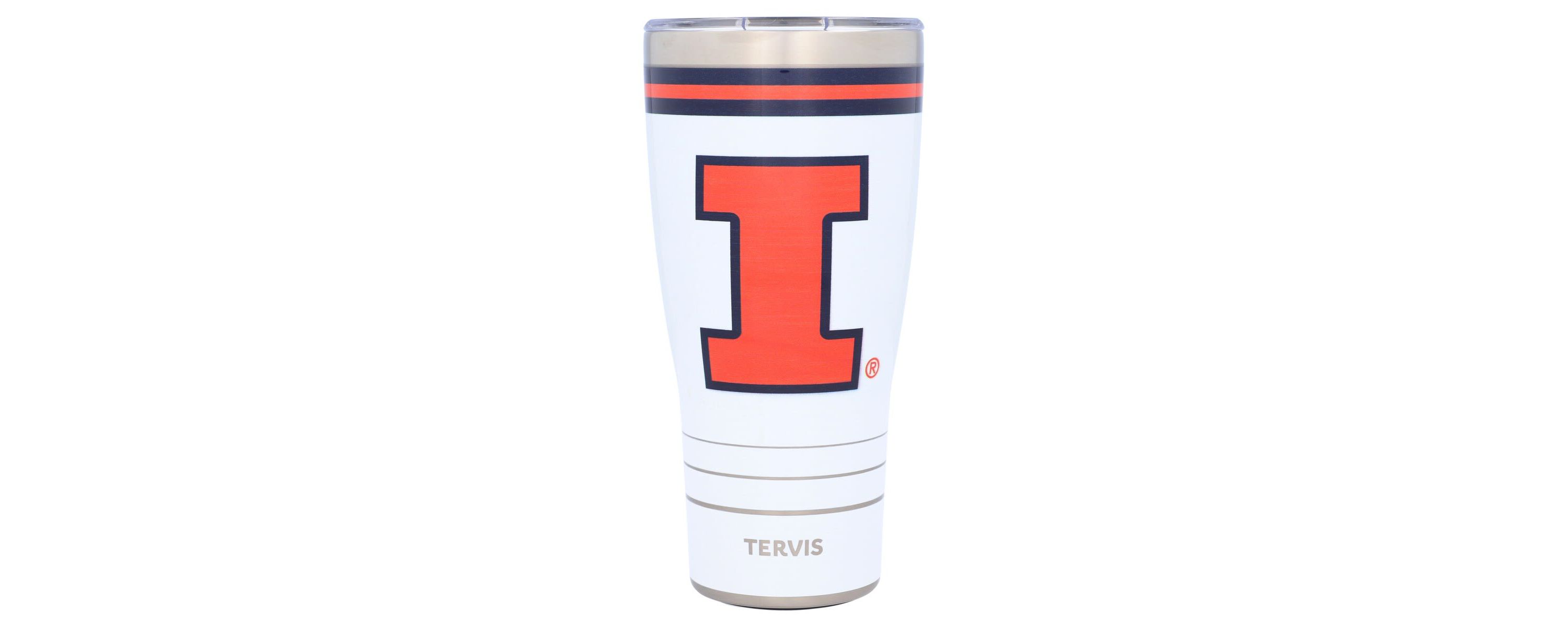NCAA Illinois Fighting Illini 30oz. Arctic Stainless Tumbler
