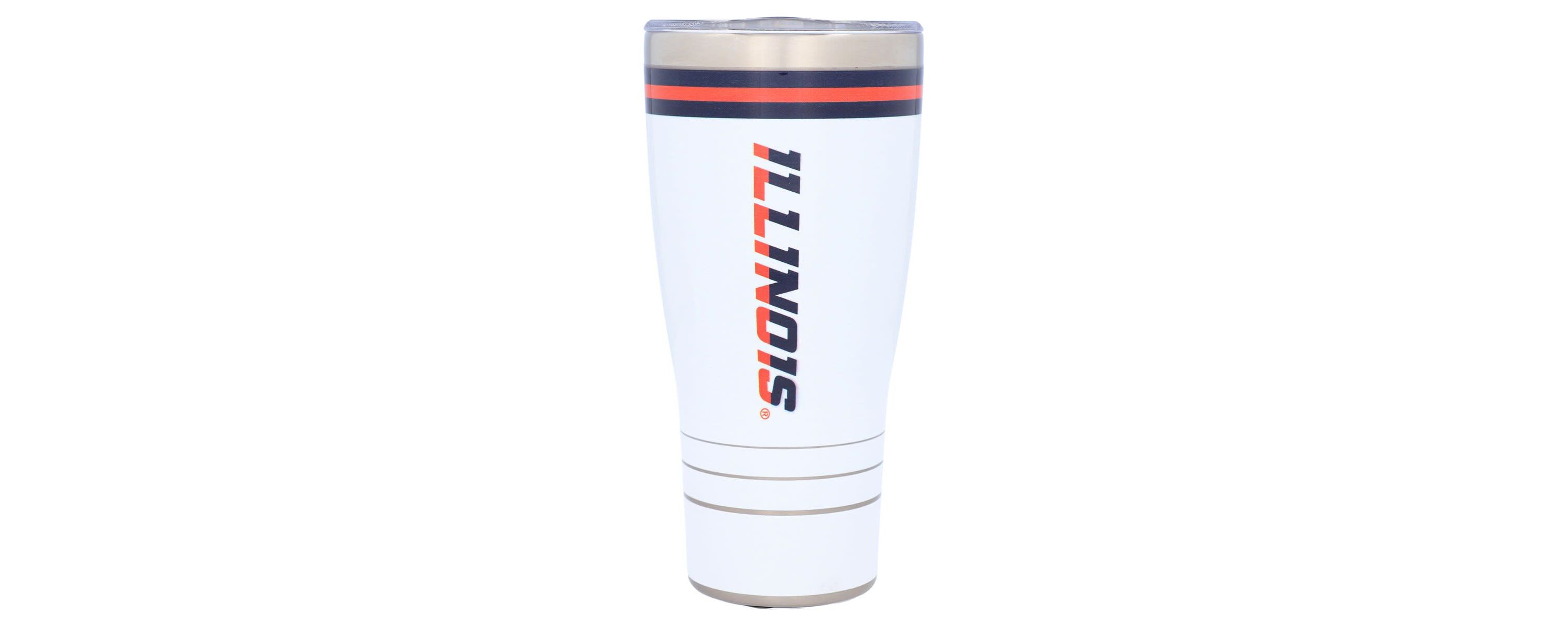 NCAA Illinois Fighting Illini 30oz. Arctic Stainless Tumbler