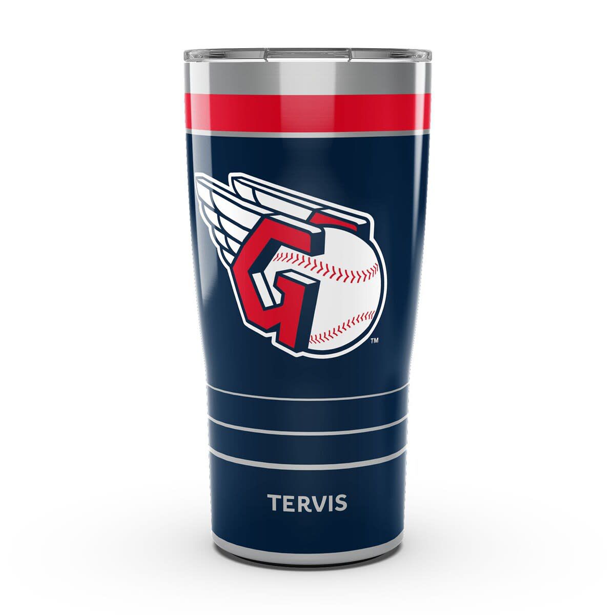 MLB Cleveland Guardians 20oz. MVP DuraPrint™️ Stainless Travel Tumbler