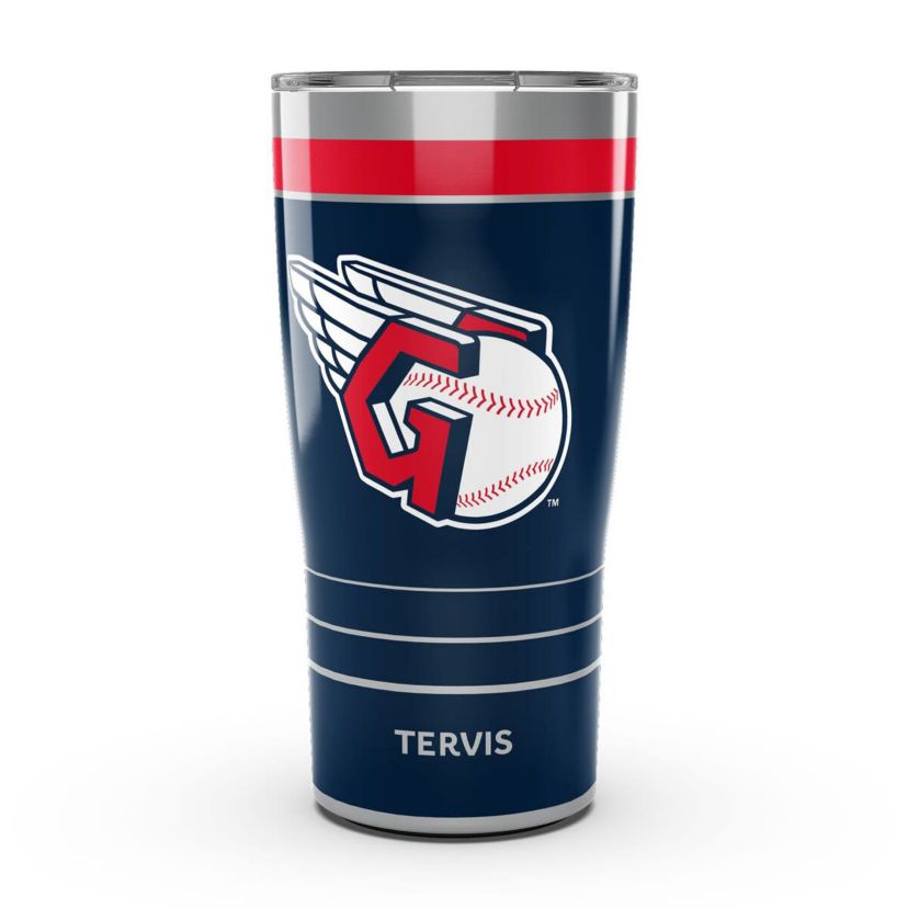 MLB Cleveland Guardians 20oz. MVP DuraPrint™️ Stainless Travel Tumbler