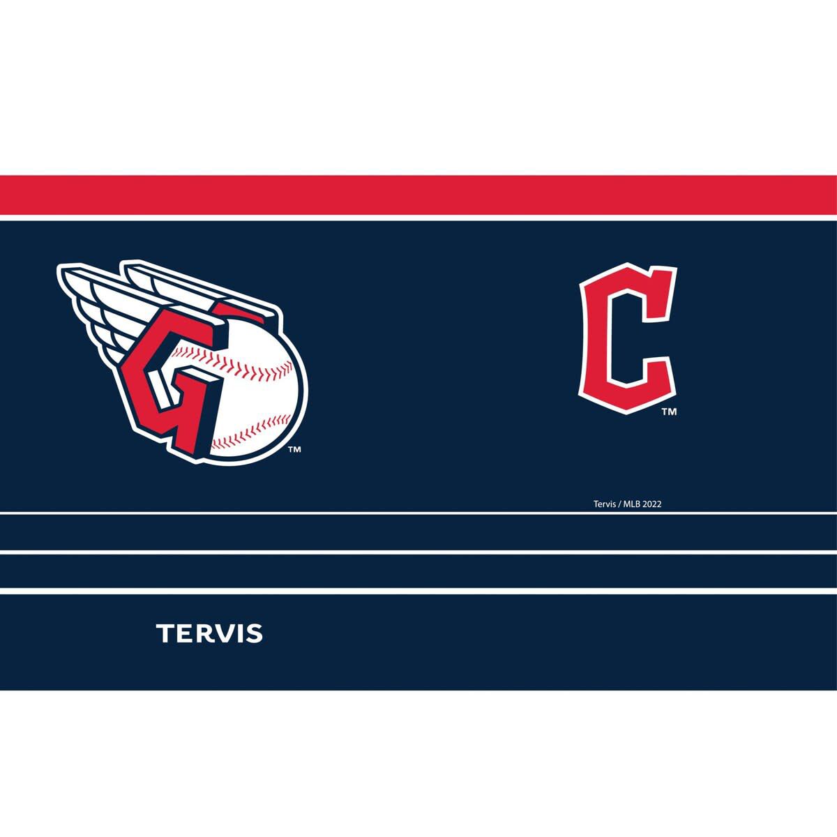 MLB Cleveland Guardians 20oz. MVP DuraPrint™️ Stainless Travel Tumbler