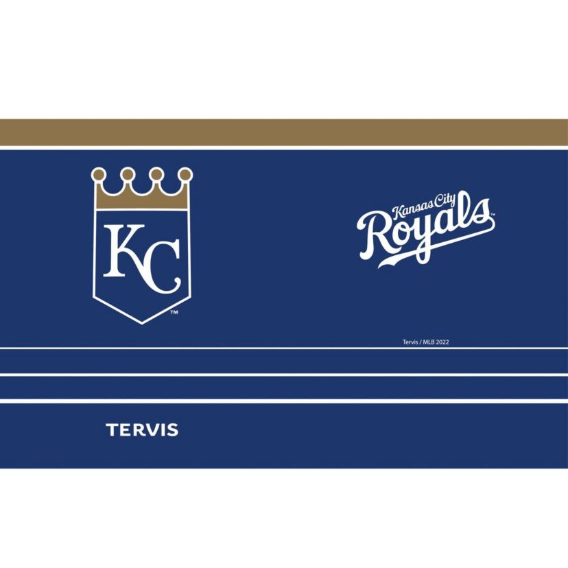 MLB Kansas City Royals 20oz. MVP DuraPrint™️ Stainless Travel Tumbler