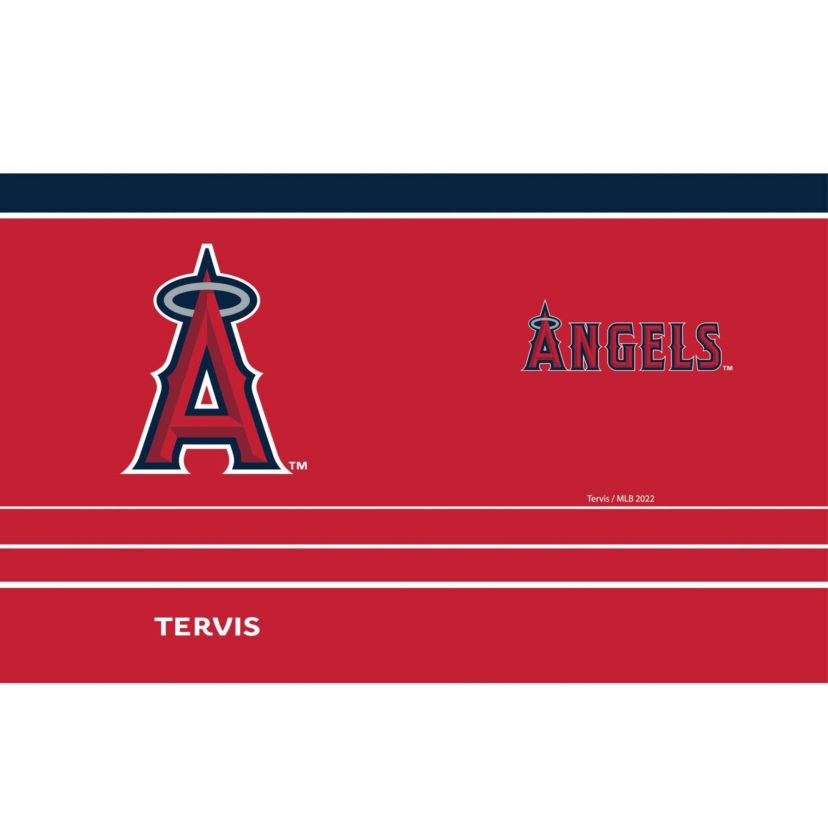 MLB Los Angeles Angels 20oz. MVP DuraPrint™️ Stainless Travel Tumbler