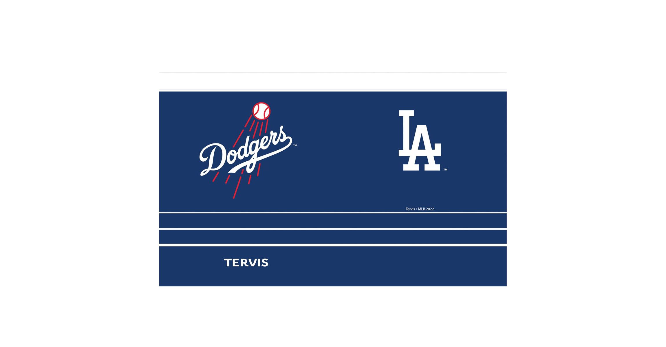MLB Los Angeles Dodgers 20oz. MVP DuraPrint™️ Stainless Travel Tumbler