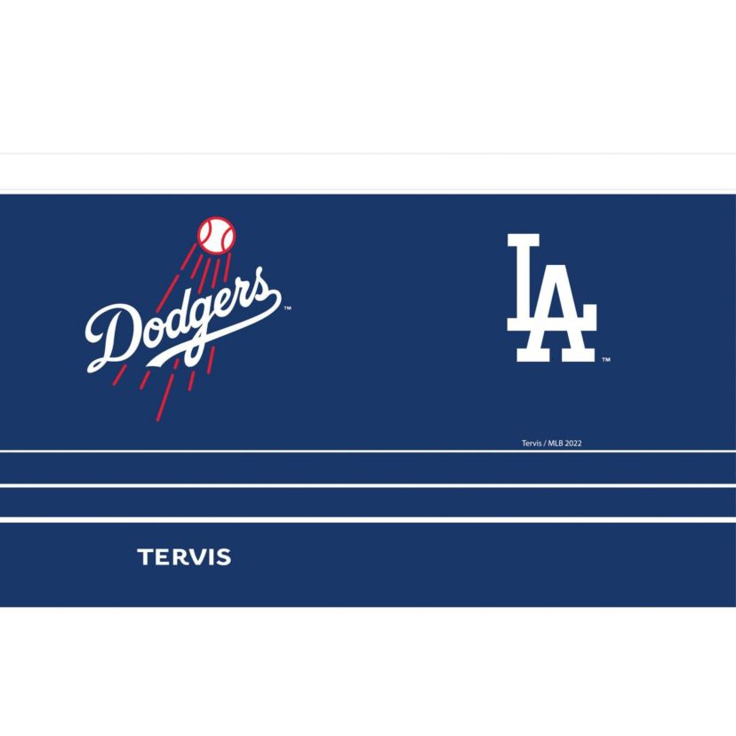 MLB Los Angeles Dodgers 20oz. MVP DuraPrint™️ Stainless Travel Tumbler