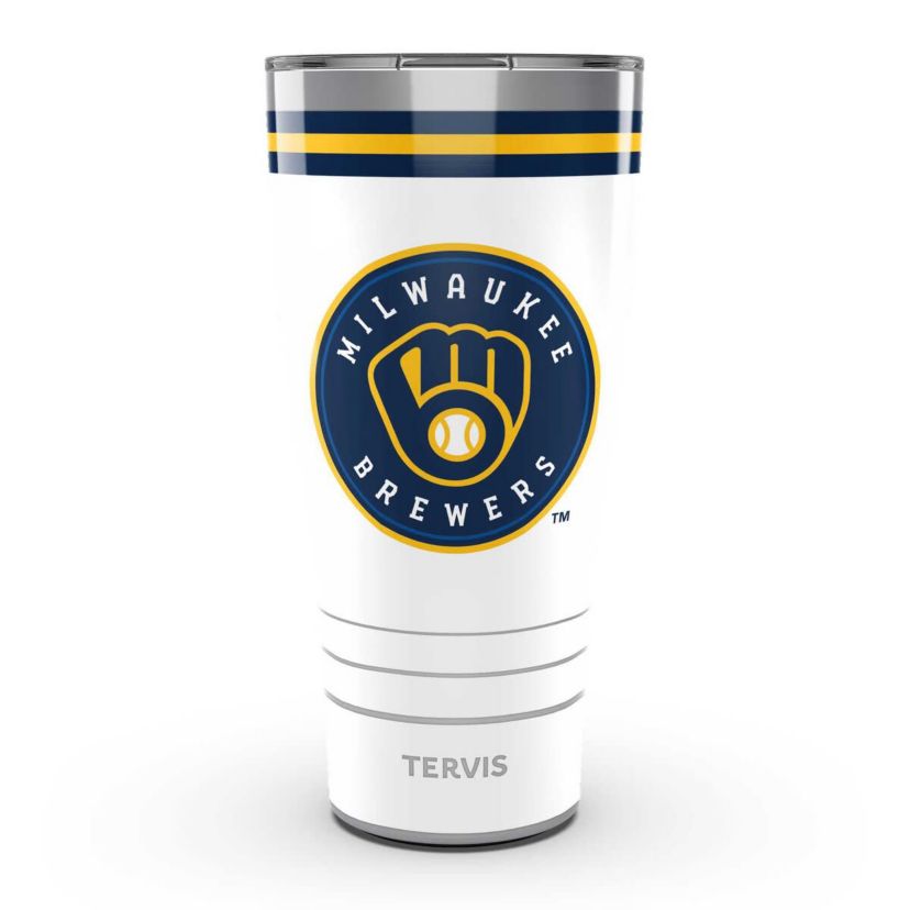 MLB Milwaukee Brewers 30oz. Arctic Stainless Tumbler