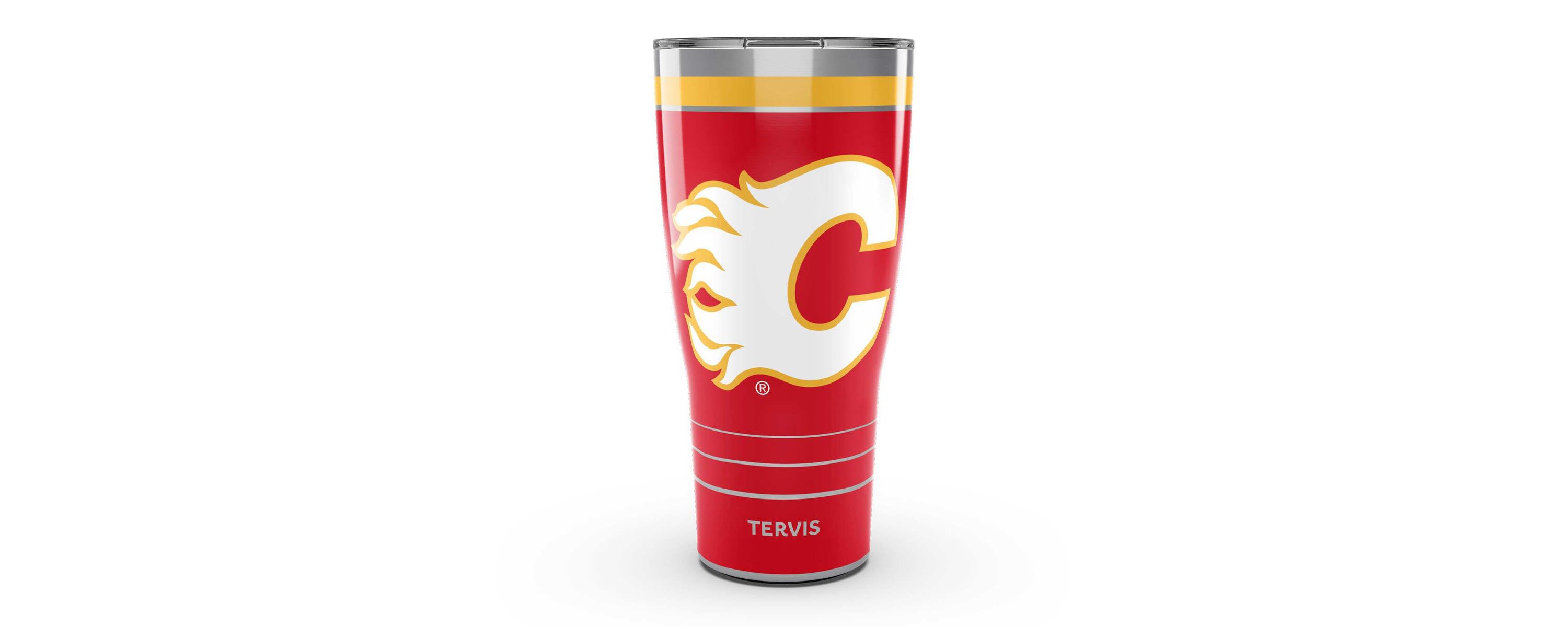 NHL Calgary Flames 30oz. MVP Stainless Tumbler