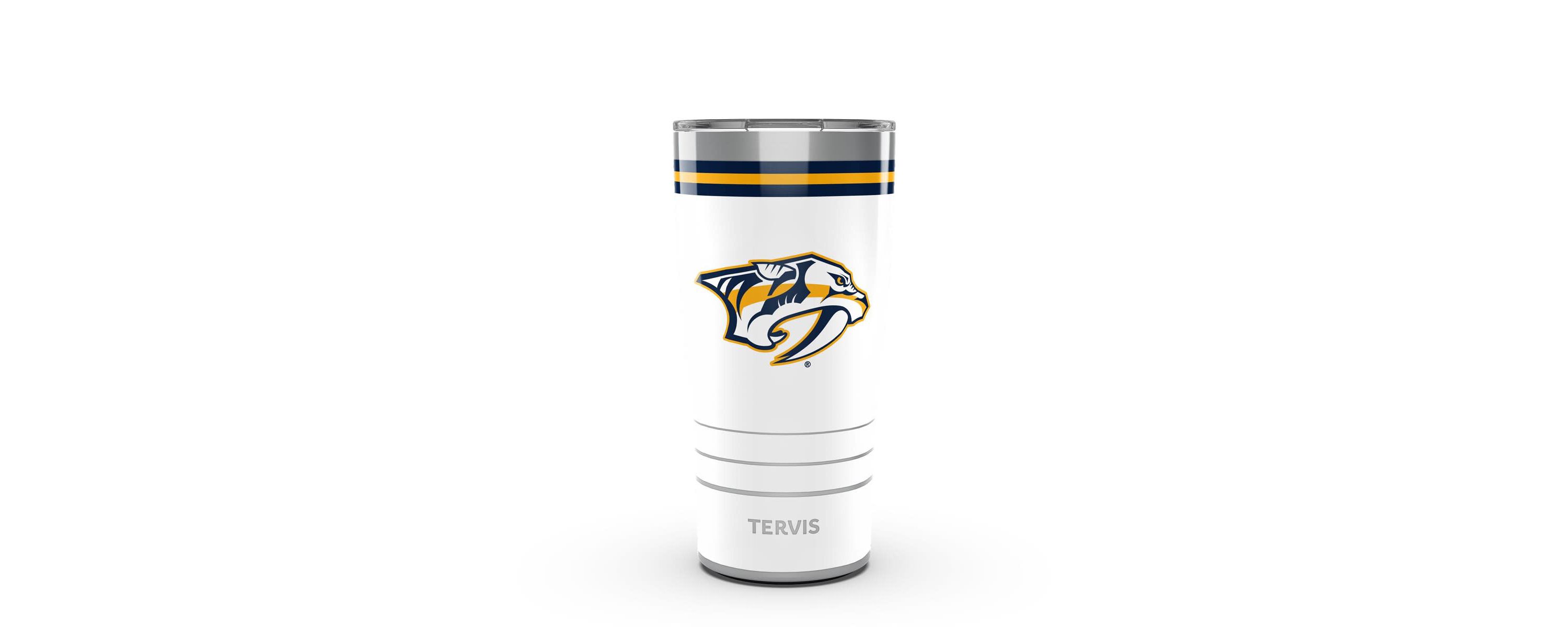 NHL Nashville Predators 20oz. Arctic Stainless Travel Tumbler